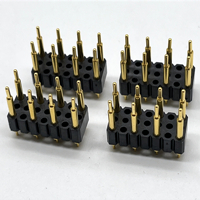 5.08mm Spring loaded pogo pin connector three rows