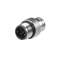 M12x1 Male Moulded Screw Vsrsion Cable Connector