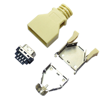HPCN  SCSI Connector 26Pin Male OD8.5mm Solder Wire Type