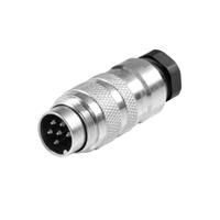 High quality M16 aviation connector 6 cores 8cores 12 cores 14 cores 19 cores sheldable screw termination aviation socket