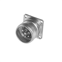Aviation connector male DIP4.2 M23 Panel muount connector