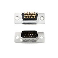 HDP 15 Male Straight Board High Density Connector