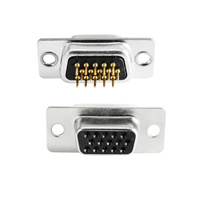 HDP 15 Female Straight Board High Density Connector