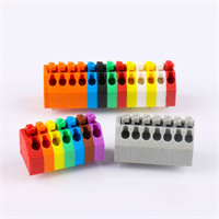 3.5mm pitch 1~15P Customizable colors fast terminal block PCB terminal