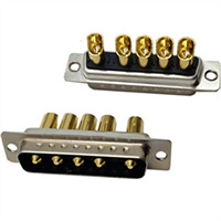 5W5 Male High Current D-sub Solder Type Connector