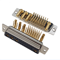 High Current 36W4 D-Sub Female DIP Type Connector