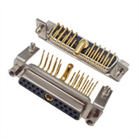 21W1 Power D-Sub Female DIP Type Connector