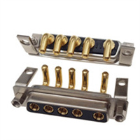 5W5 Power D-Sub Female DIP Type Connector