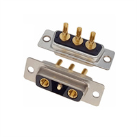 3V3 Power D-Sub Connector Female 10A/20A/30/40A Solder Type