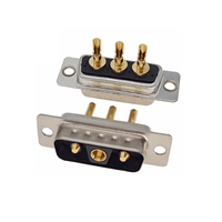 3V3 Power D-Sub Connector Male 10A/20A/30/40A Solder Type