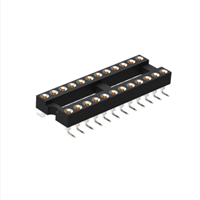 2.54mm Wide Body DIP IC Chip Base 6P to 64P SMT TYPE  IC Socket