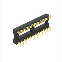 2.54mm IC Socket 6P to 64P H3.0 SMT TYPEWide Body DIP IC Chip Base  Connector
