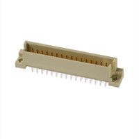2.54mm DIN41612 Connector 10P TO 64P Male  2 Row Euro Connector