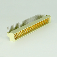 2.54mm DIN41612 Connector 128P Male Right Angle 4Row