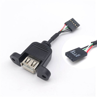USB AF TO Dupont 5P Housing Cable Assembly