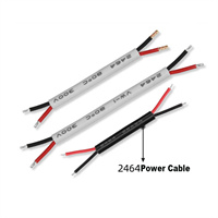 2C 26AWG Power White Cable Assembly