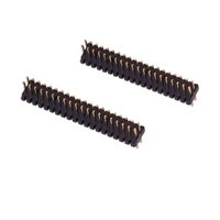 1.0mm Double Row Pin Header Strip Vertical type