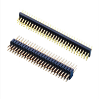 1.27*2.54mm Double Row Pin Header Strip Vertical type