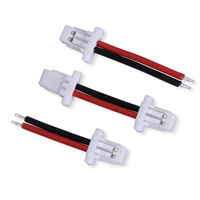 SH1.0 2P Housing To Open And Stripped Tin Wire harness Cable