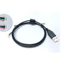 USB 2.0 TO MX1.25 4-Core Shielded wire Cable assembly OD4.0