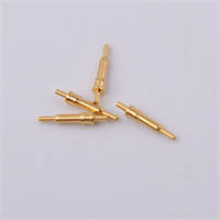 Manufacturer pogo pin 1.50xL8.0mm gold-plated charging test pin probe