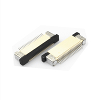 0.5 1.0 1.25 2.54mm ffc fpc connector 40pin ZIF socket